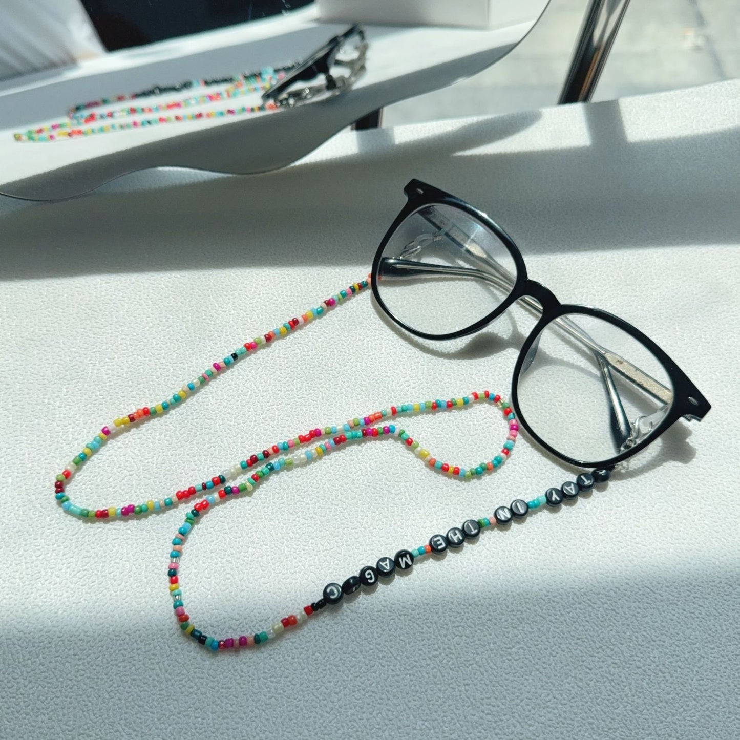 Perlenbrille Halskette Brehn