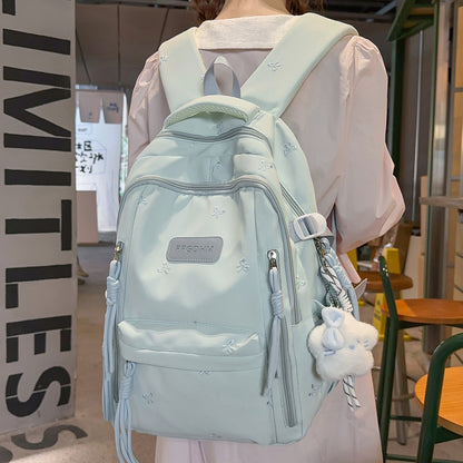 Stylischer Bestickter Reise-Rucksack Brehn