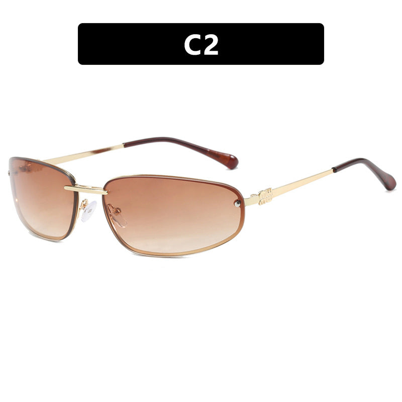 Damen modische Sonnenbrille mit innovativem Design und komfortablem Sitz Brehn