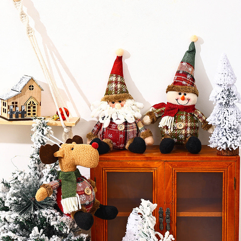 Dekorative Weihnachts-Elchfigur Brehn