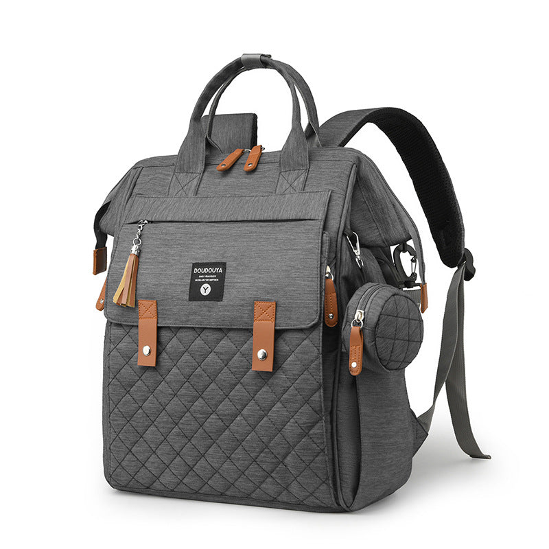 Multifunktionaler gesteppten Windelrucksack Brehn