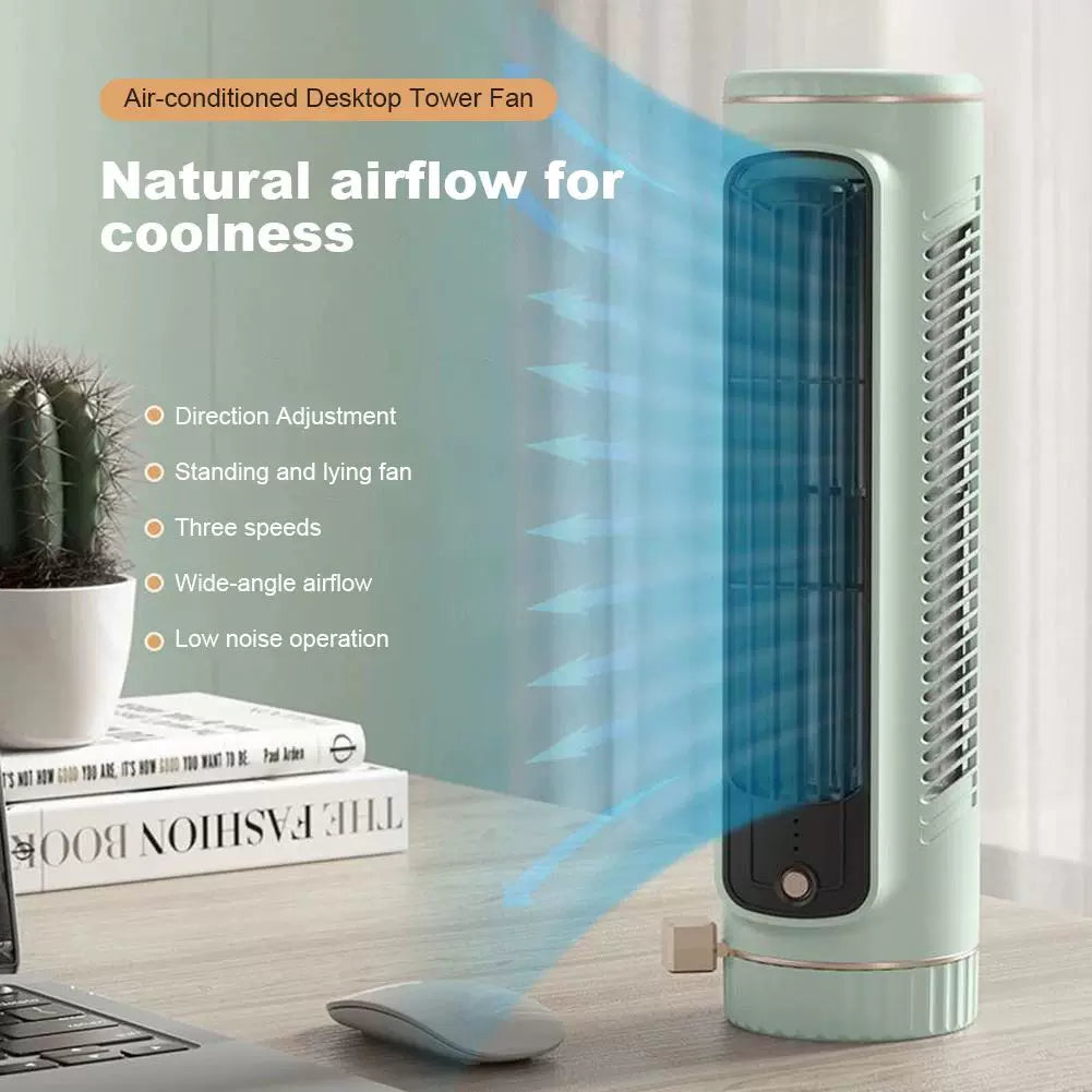 Unisex Einheitsgröße schlanker wiederaufladbarer vertikaler persönlicher Ventilator mit magnetischem Fuß mehrstufiger Luftstrom flüsterleiser bürstenloser Motor Brehn