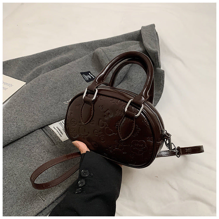Chic geprägte Handtasche Brehn