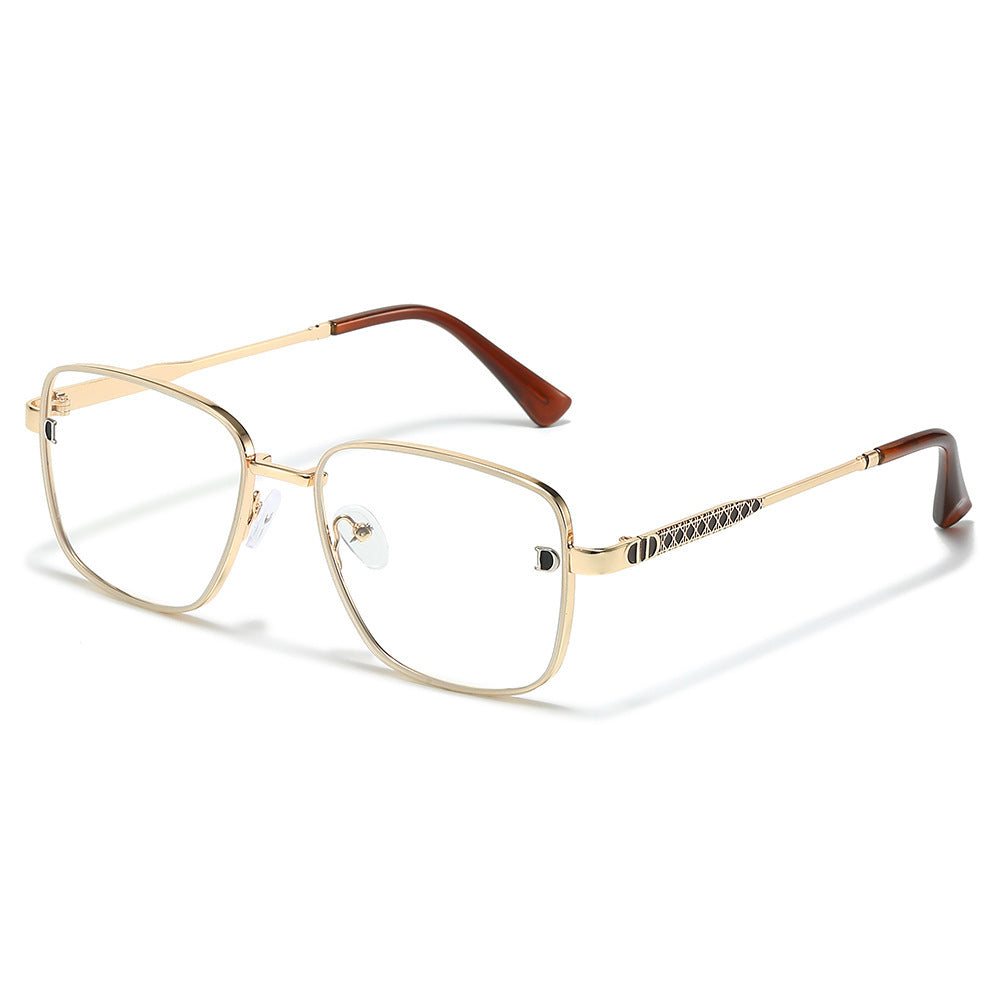 Vintage-inspirierte quadratische Rahmenbrille Brehn