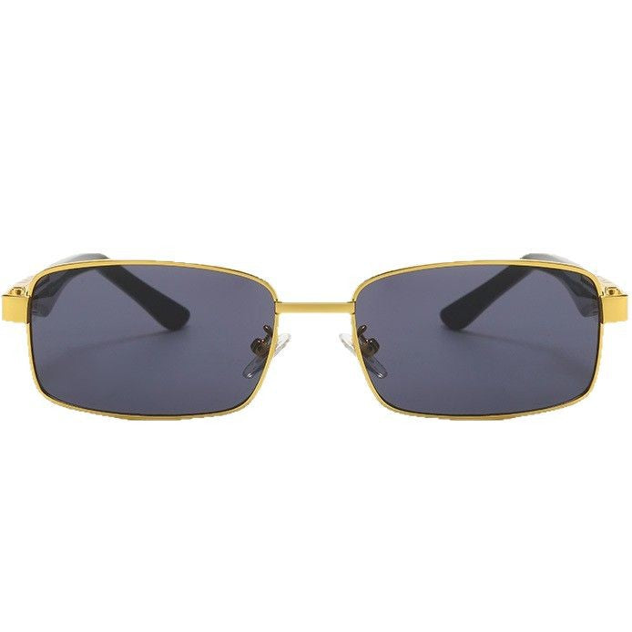 Damen Korrektionsbrille mit elegantem goldfarbenem Rahmen und stylischem Design Brehn