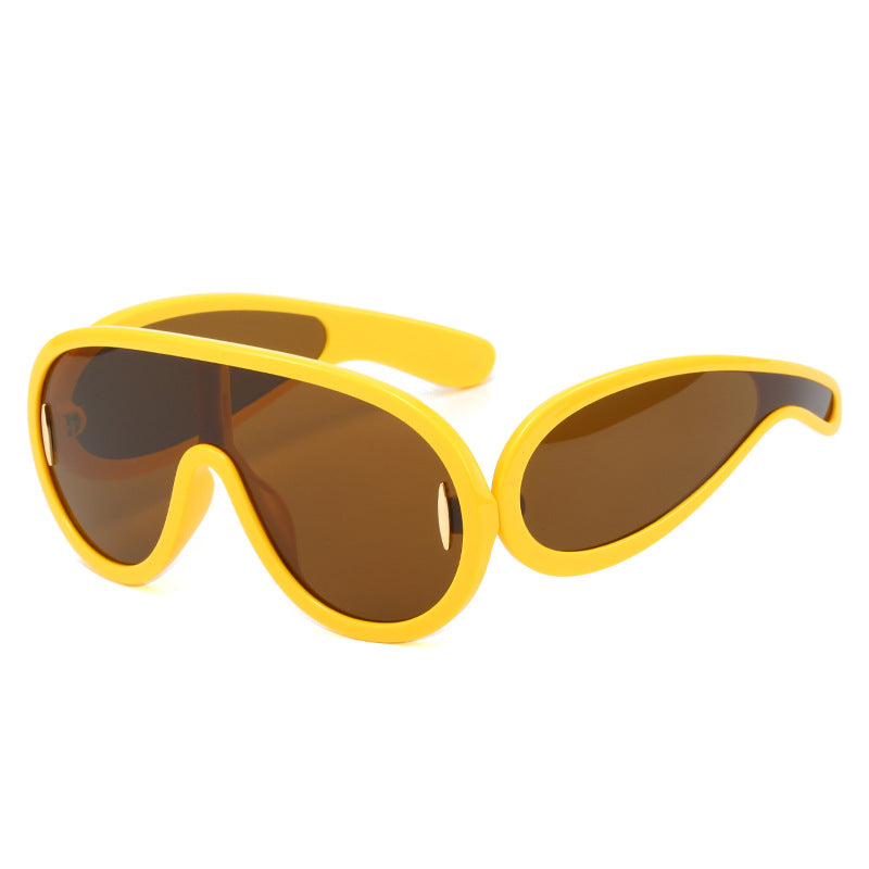 Damen fashion-forward Sportsonnenbrille Brehn