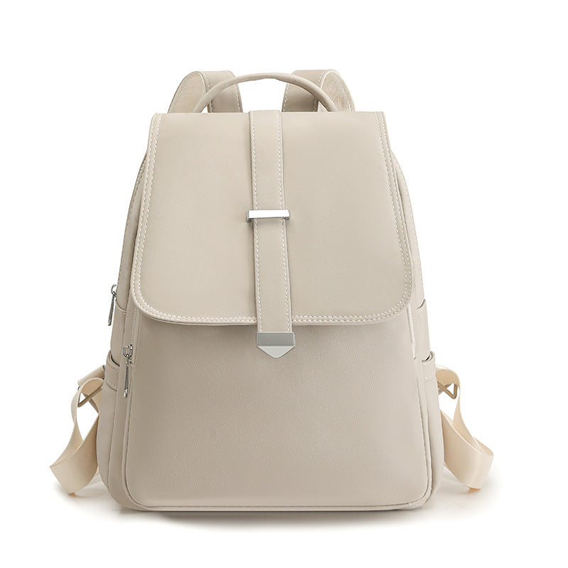 Stylischer Faux-Leder-Rucksack Brehn