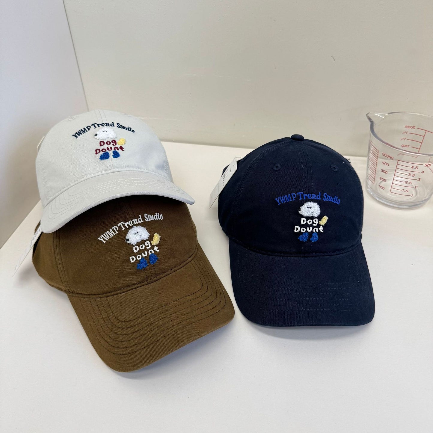 Unisex Bestickte Hundethemen Baseballcap Brehn