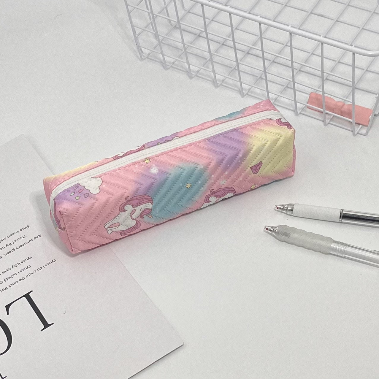 Süße Einhorn Design Federmäppchen Brehn