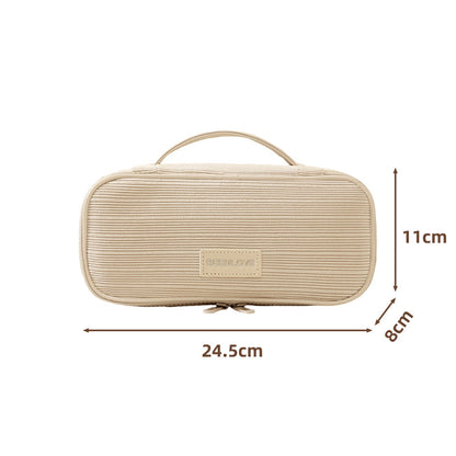 Strukturierte Reise-Make-up-Tasche Brehn