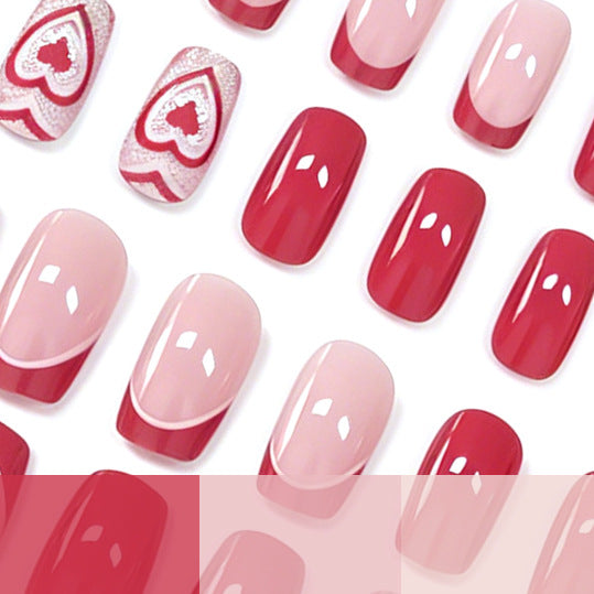 Herz-inspiriertes Nagelkunst-Kit Brehn