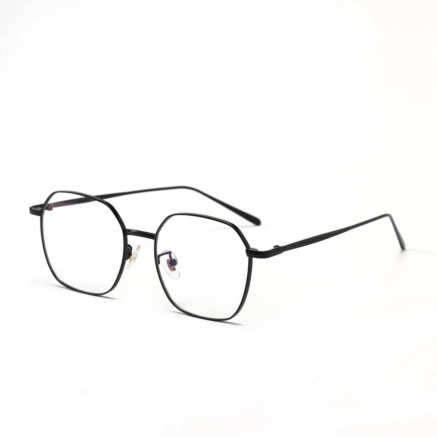 Damen geometrische Sonnenbrille mit modernem Metallrahmen Brehn