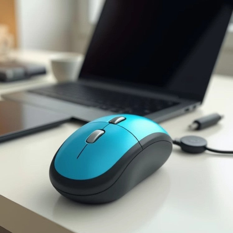 Ergonomische Usb Gaming-Maus mit Kabelaufwicklung Brehn