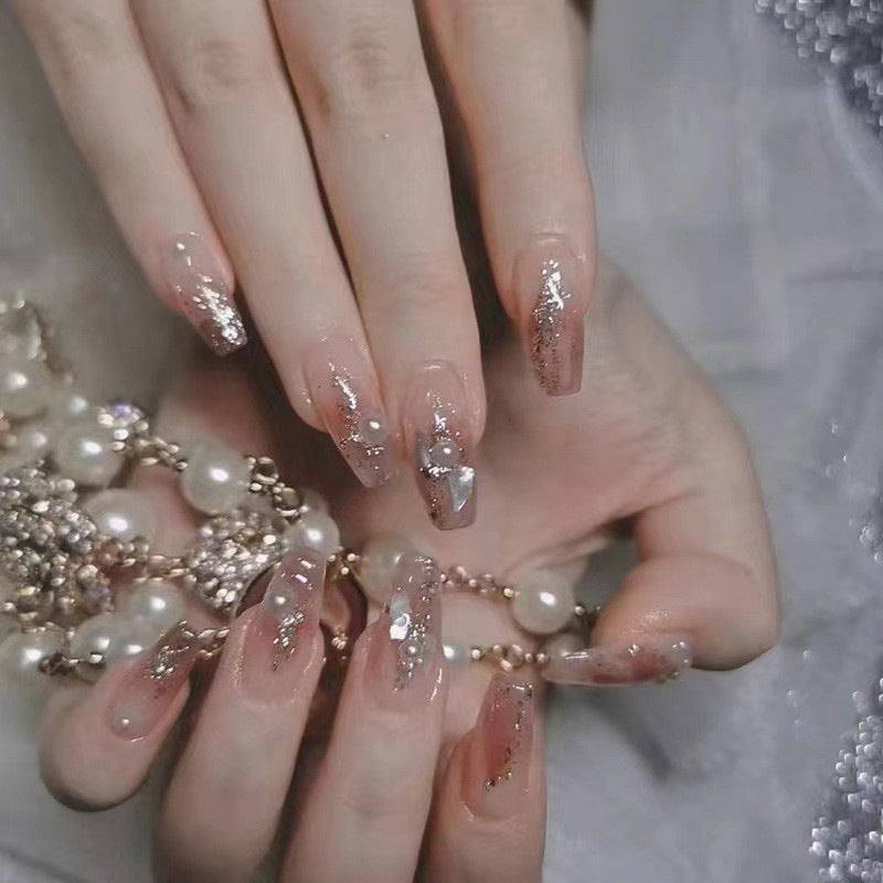 Dekoratives Press-On Nagelkunst-Set Brehn