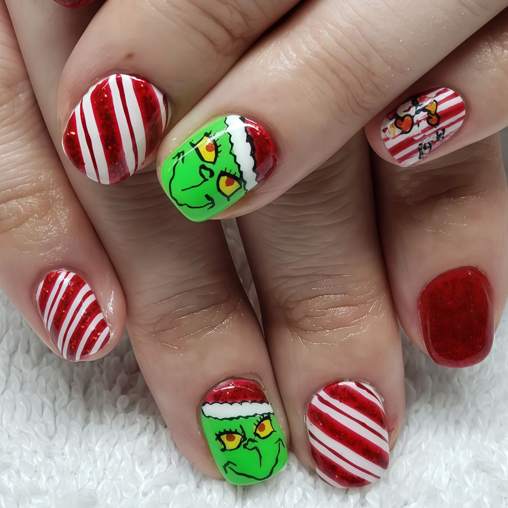 Kreative Weihnachtskunstnägel Brehn