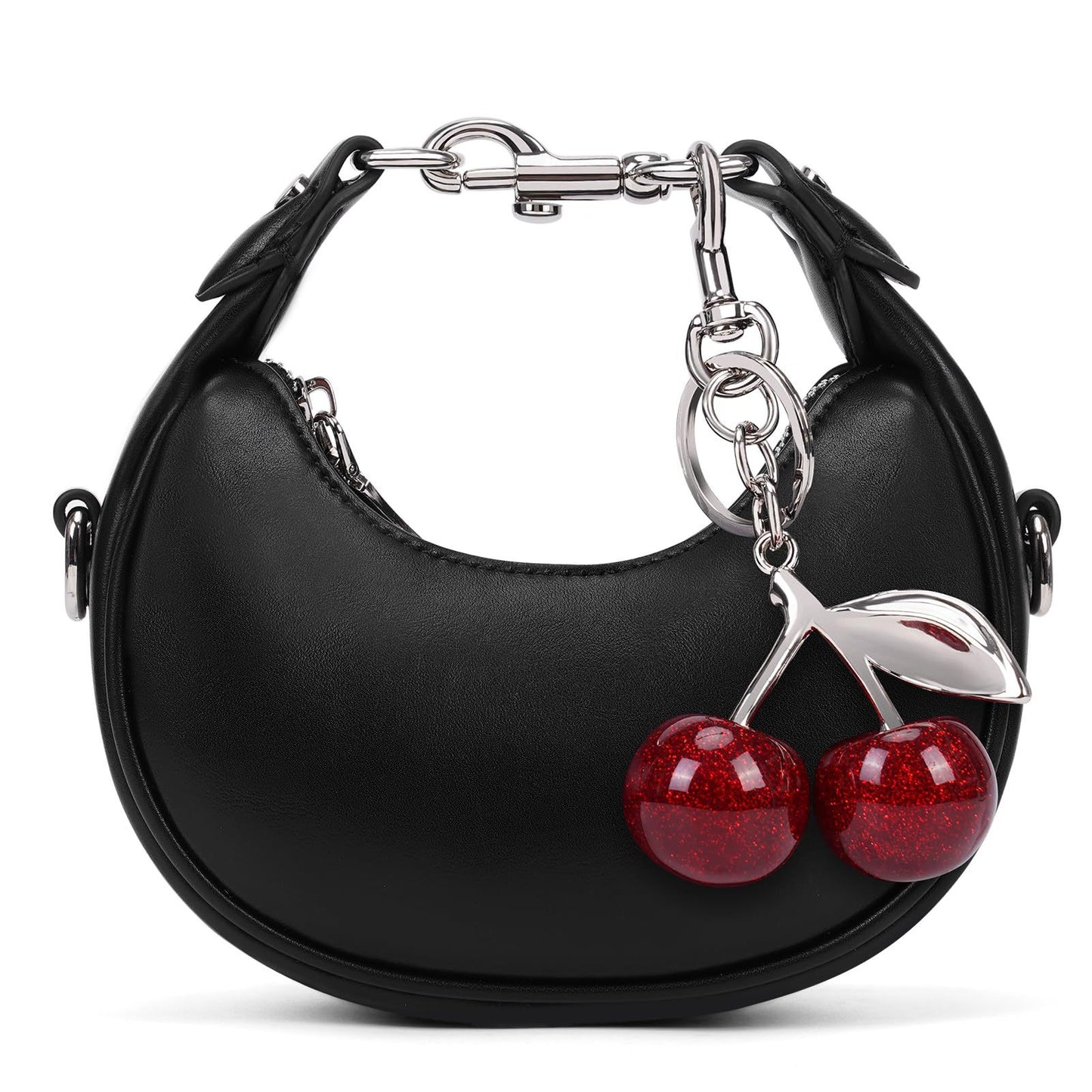 Trendige Handtasche mit Fruchtigem Anhänger Brehn