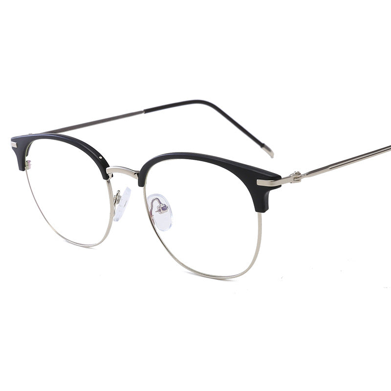 Damen modische cat-eye Brille mit filigranem Metallrahmen Brehn