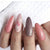 Floral Design Stiletto Nail Set Brehn