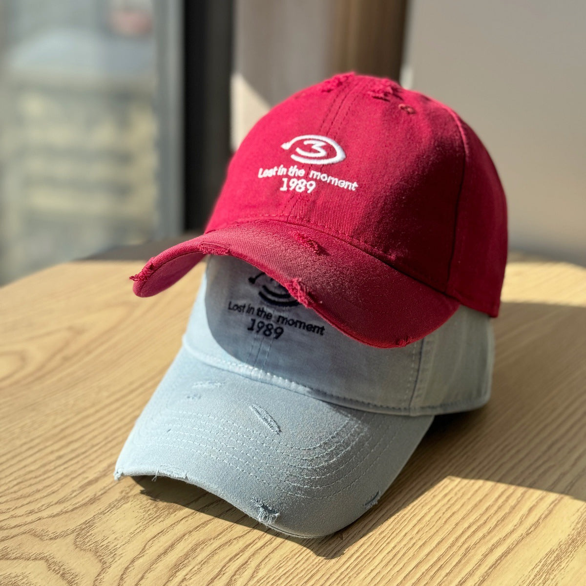 Herren Distressed Baseball Cap Brehn