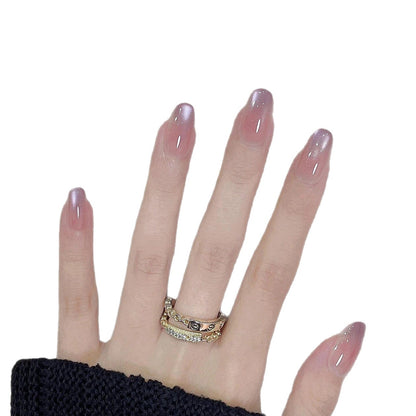 Ombre Gel Nail Extensions