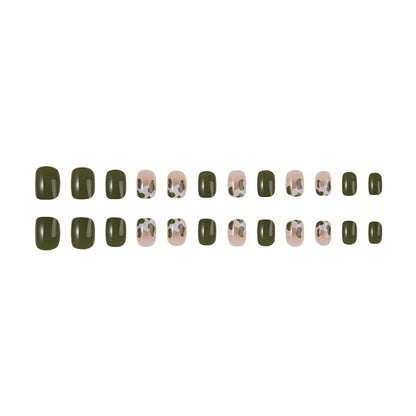 Elegantes Kunst Druck-On Nail Set