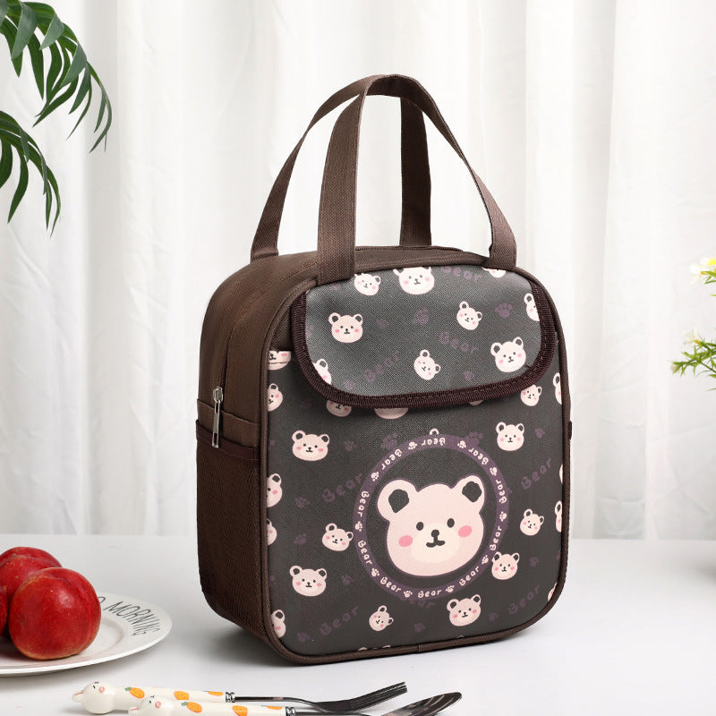 Kinder isolierte Bunny Lunch Tasche Brehn