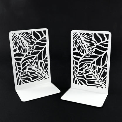 Dekorative Blattdesign Buchstützen