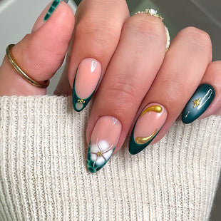 Elegante Gel-Nagelkunstverlängerungen Brehn