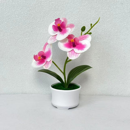 Künstliche Orchideenpflanze für die Innendekoration zu Hause und im Büro