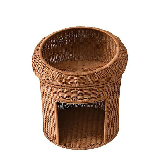 Dekorativer Geflochtener Hocker Brehn
