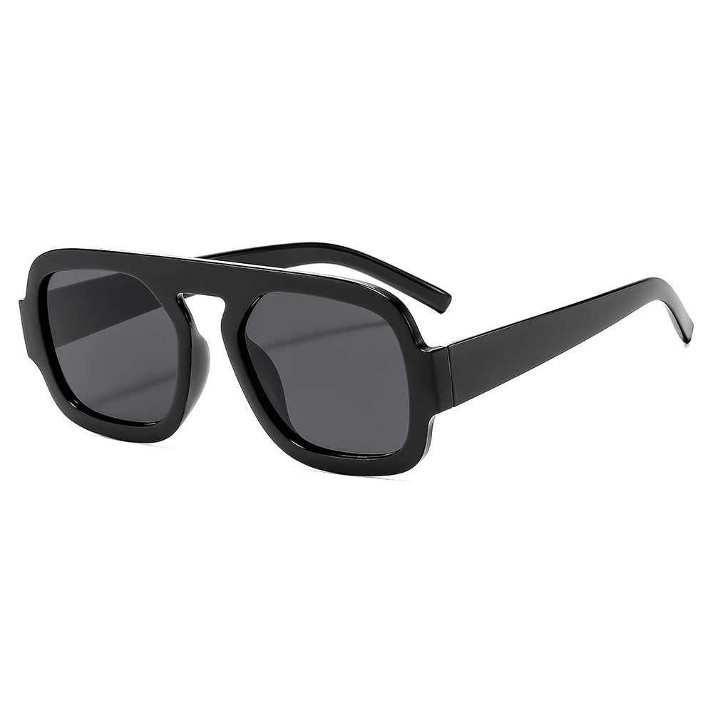 Herren Bold Retro-inspirierte quadratische Sonnenbrille Brehn