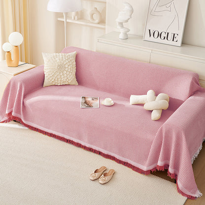 Weiche Gewebte Sofa Wurfdecke