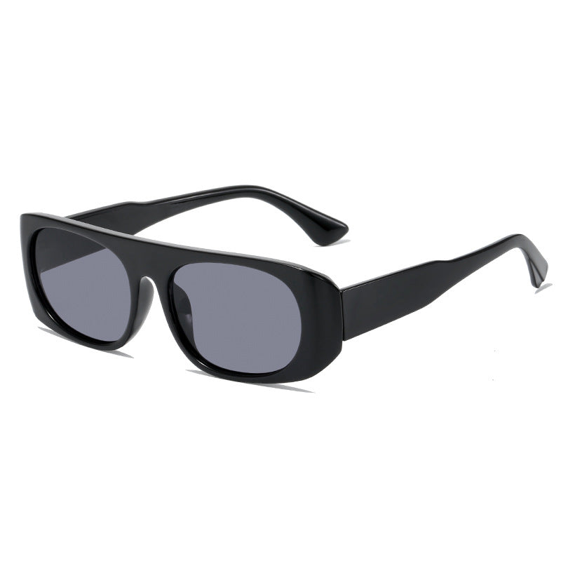 Damen modische Sonnenbrille im eleganten Schilddesign Brehn