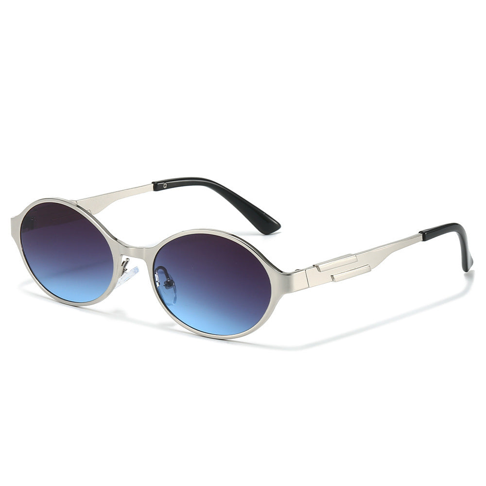 Einzigartige ovale Rahmen-Sonnenbrille Brehn
