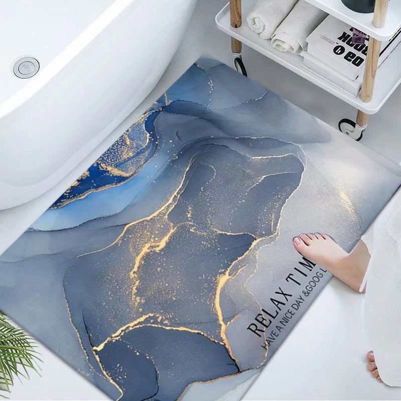 Luxuriöse Marmor Design Badematte Brehn