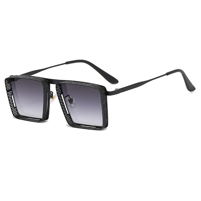 Damen Oversized Designer-Sonnenbrille mit einzigartigem Rahmendesign Brehn