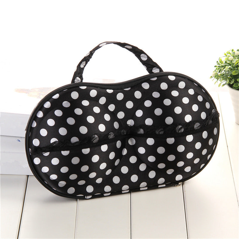 Stylischer gepunkteter Make-up-Organizer Brehn