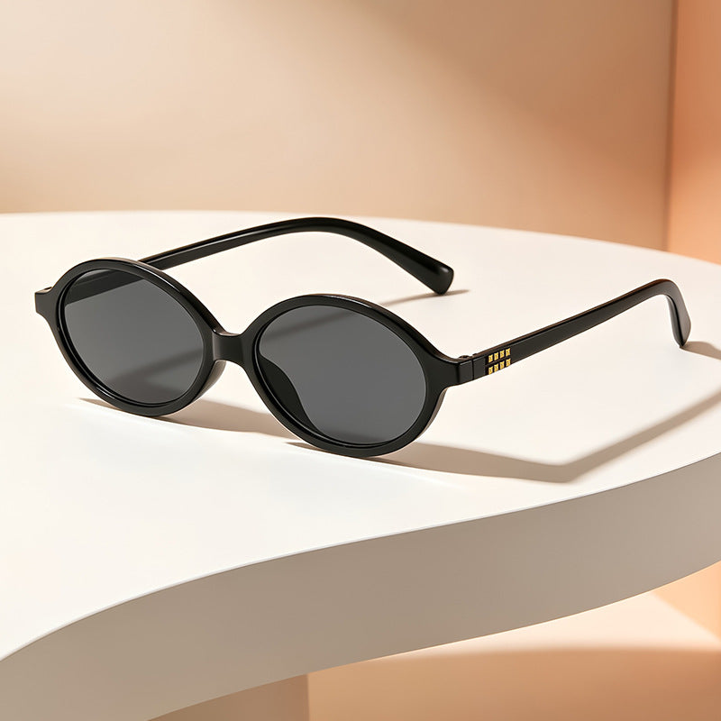 Vintage Ovalrahmen Sonnenbrille Brehn