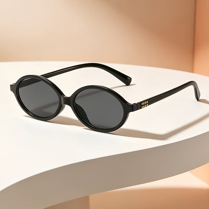 Vintage Ovalrahmen Sonnenbrille Brehn