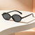 Vintage Ovalrahmen Sonnenbrille Brehn