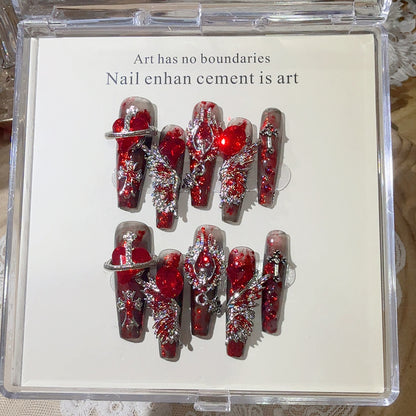 Dekorative Nagelkunst
