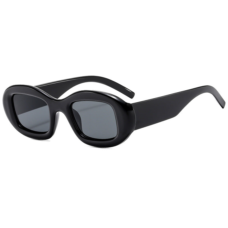 Damen Modische Sonnenbrille mit weichem, geschwungenem Rahmen Brehn