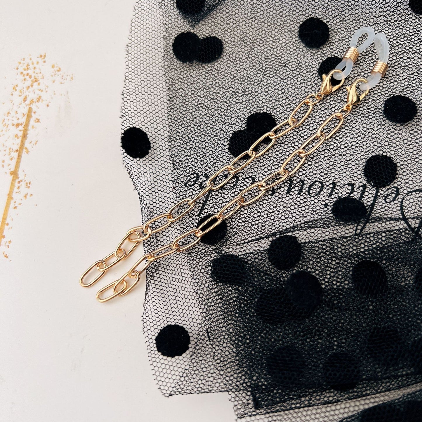 Stylische Lang-Link Brillen Kette Brehn