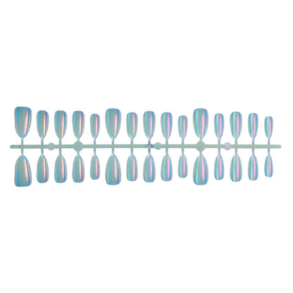 Elegantes Press-On-Nagelkunstset mit irisierendem Finish Brehn