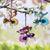 Verspielt hängendes Glas Bienen Solargartenlaterne Ornament Brehn
