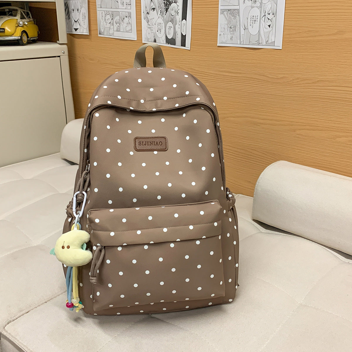 Stylischer Gepunkteter Rucksack Brehn 1791205577