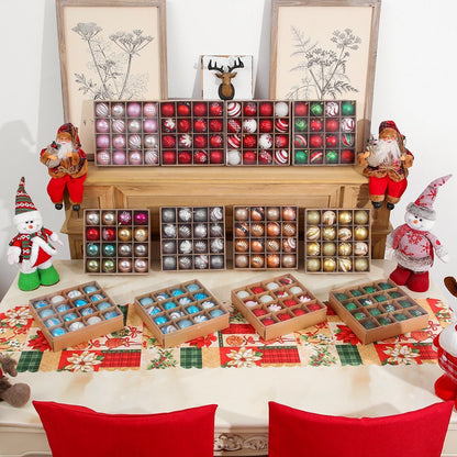 Bruchsichere Dekorative Weihnachtskugeln Set Brehn