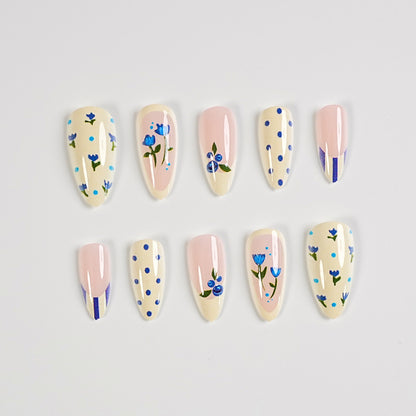 Künstlerisches Florales Nagelkunst-Kit
