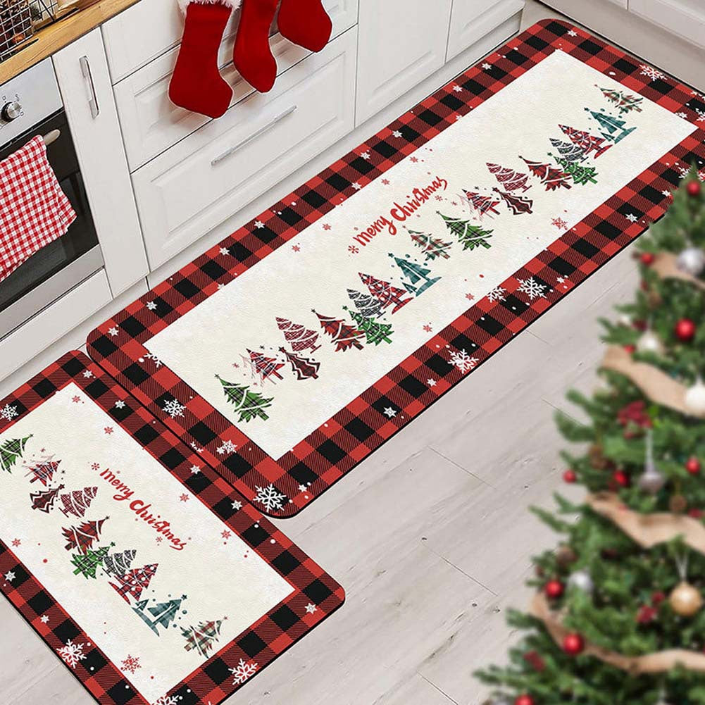 Weihnachts-Themen Küchenmatte Set