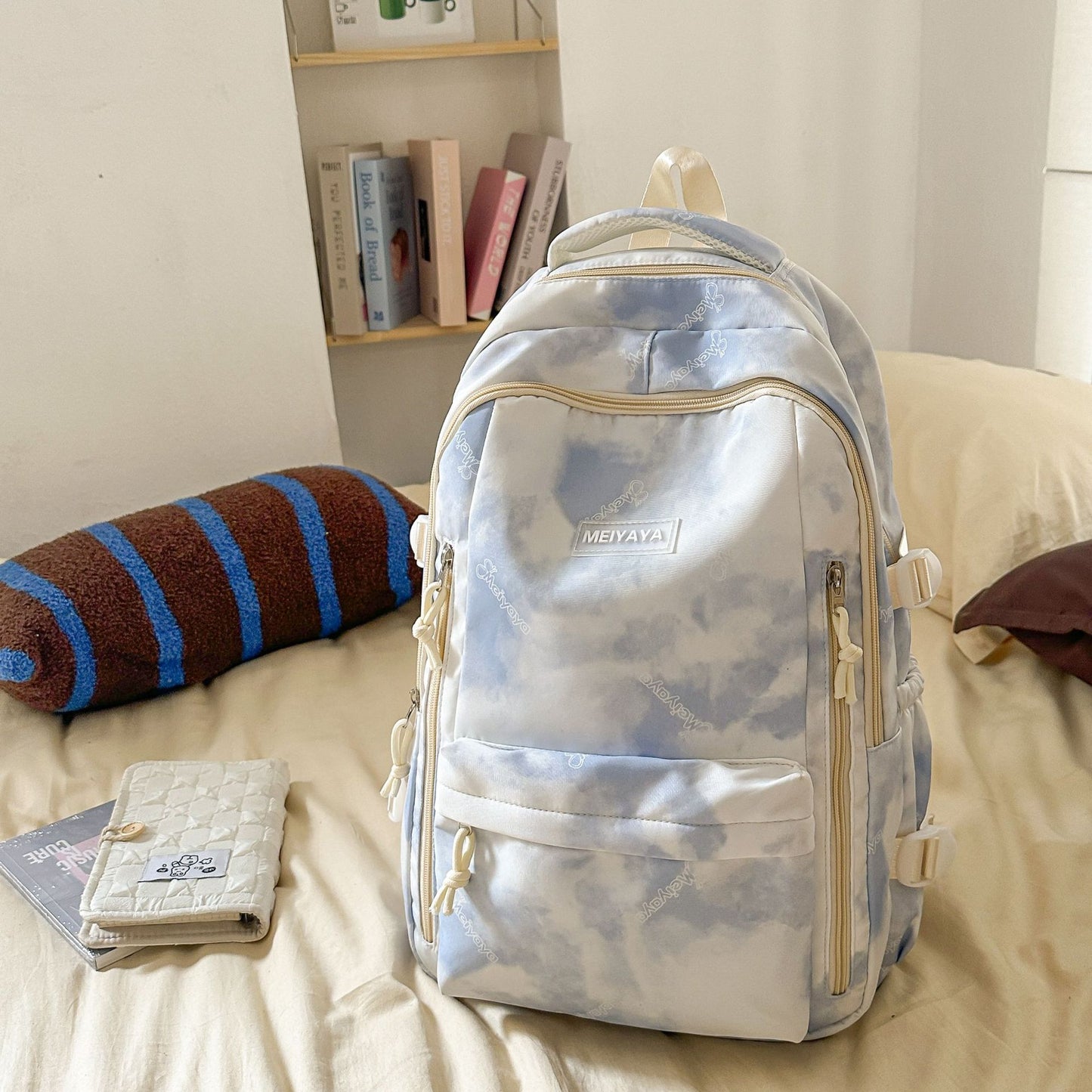 Stylische Reißverschluss-Kosmetiktasche